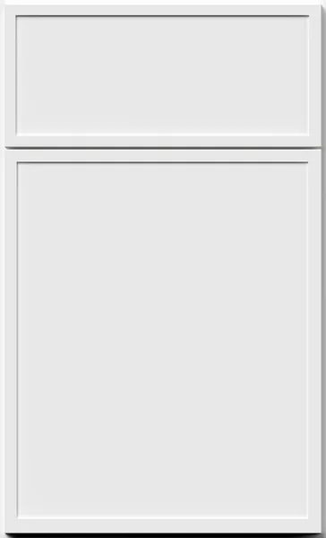 Newtone White kitchen cabinet door by MNK Cabinet