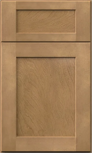 Shaker Caramelo kitchen cabinet door by MNK Cabinet