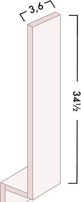 Base Fillers diagram with dimensions
