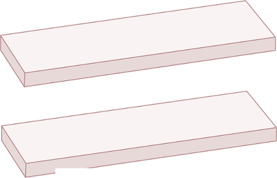 Floating Shelf diagram with dimensions