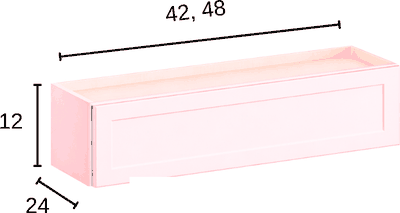 Lift-Up Wall Cabinets diagram with dimensions