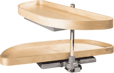 Blind Corner Swingout diagram with dimensions