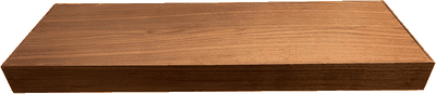 Walnut Floating Shelf diagram with dimensions