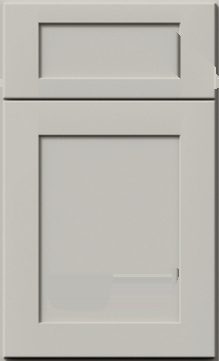 Ashen Gray cabinet door