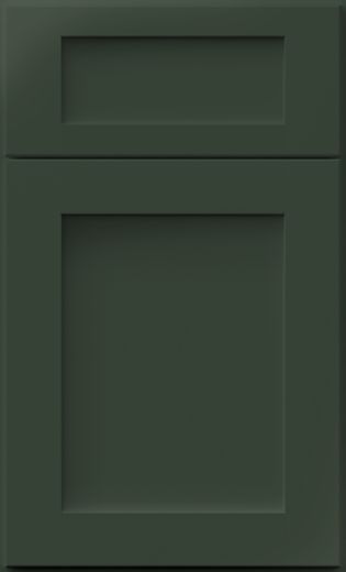 Forest Green cabinet door