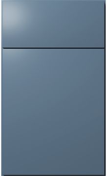 Luxe Denim Blue cabinet door