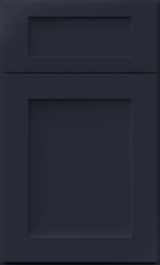 Navy Blue cabinet door