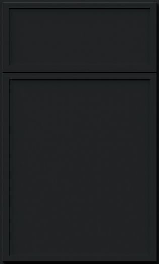 Newtone Black cabinet door