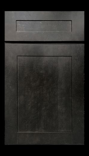 Shaker Charcoal cabinet door