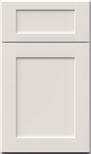 Shaker Pearl cabinet door